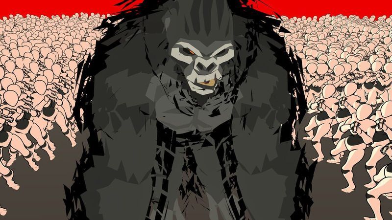 100 Humans vs. Gorilla screenshot