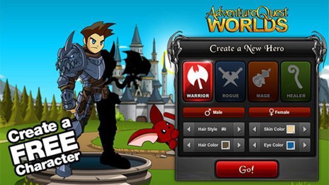 AdventureQuest Worlds screenshot