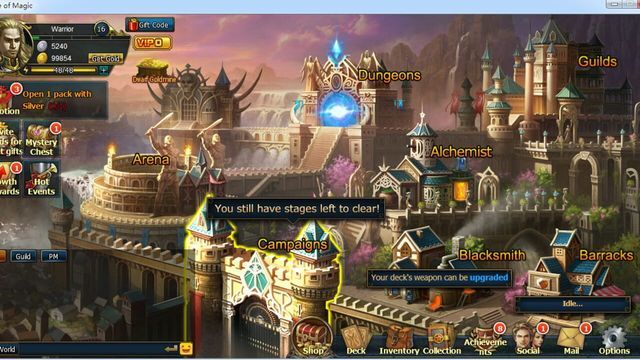 Age of Magic CCG Screenshot