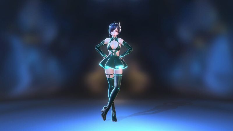 Angel Legion: Lil Lily - Green screenshot