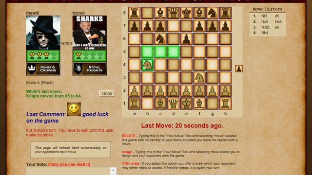AoF Chess Club 2.0 Screenshot