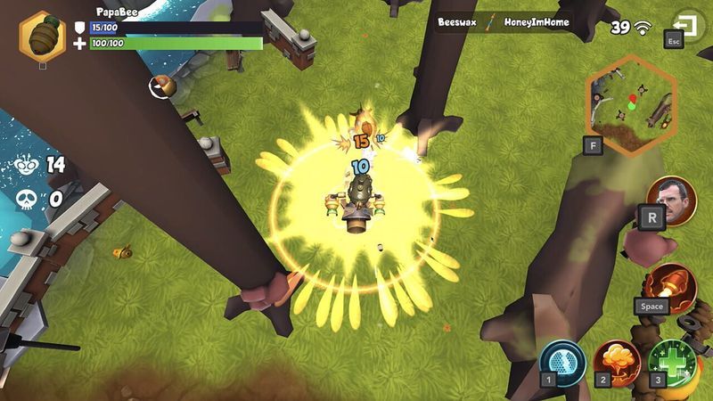 Battle Bees Royale screenshot