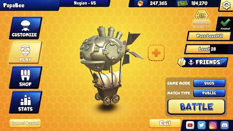 Battle Bees Royale screenshot