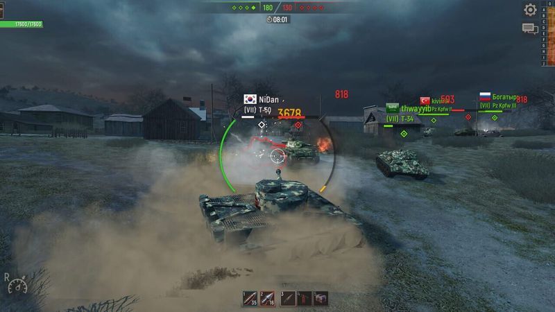Battle Tanks: World War II screenshot