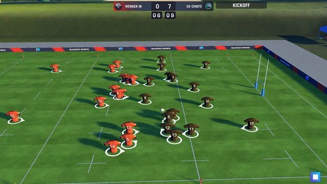 Blackout Rugby Manager screenshot