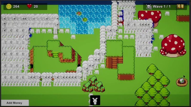 Bunnies vs Zombies screenshot 2