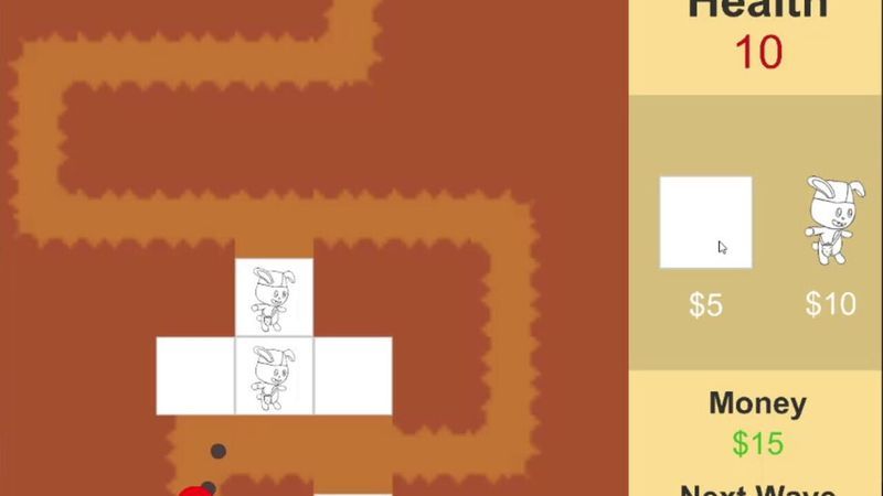 Bunnies vs Zombies screenshot 4