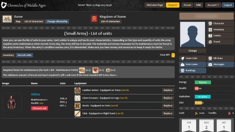 Chronicles of Middle Ages screenshot