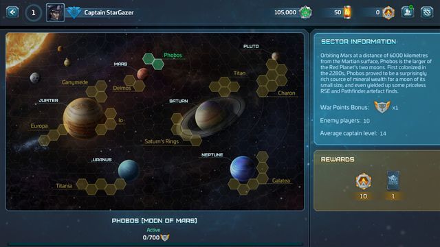 Cosmos Invictus Screenshot