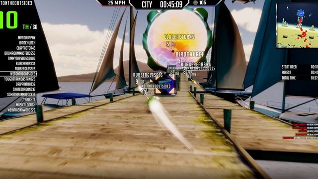 Crazy Ball Racing Screenshot