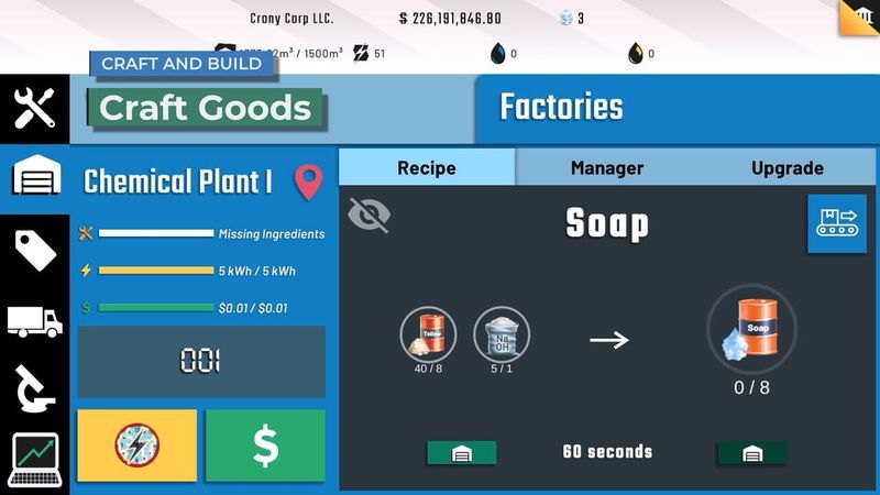 Crony Corp Screenshot