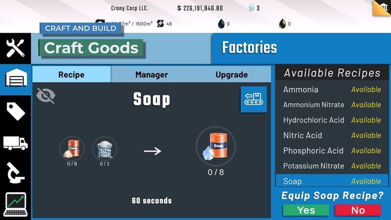 Crony Corp Screenshot