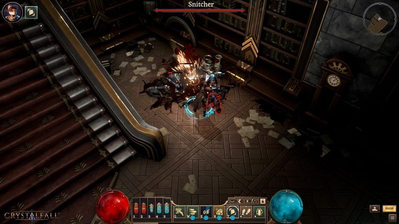 Crystalfall screenshot