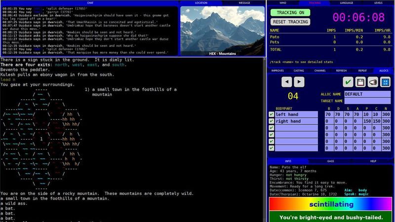 DartMUD: Lands of Ferdarchi screenshot