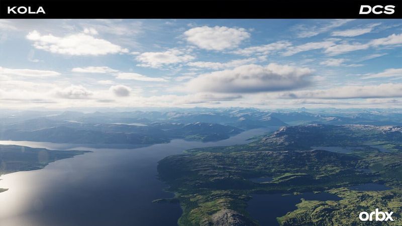 DCS World: Kola Map by Orbx screenshot