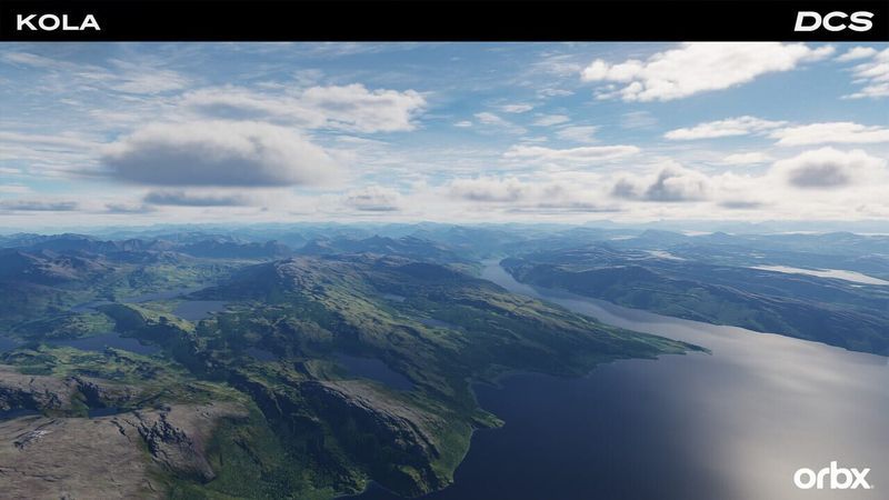 DCS World: Kola Map by Orbx screenshot