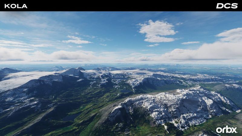 DCS World: Kola Map by Orbx screenshot