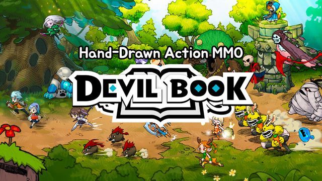 Devil Book: Hand-Drawn Action MMO Screenshot