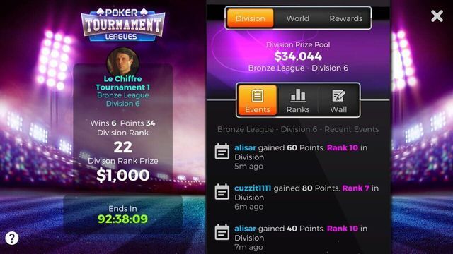 Downtown Casino: Texas Hold'em Poker screenshot
