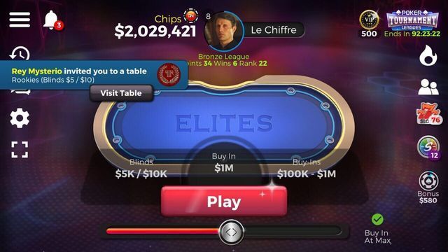 Downtown Casino: Texas Hold'em Poker screenshot
