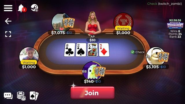 Downtown Casino: Texas Hold'em Poker Screenshot