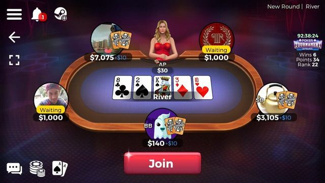 Downtown Casino: Texas Hold'em Poker Screenshot