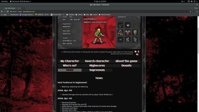 Epic Idle Quest Screenshot