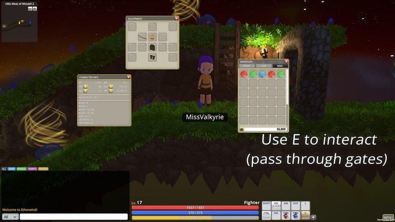 Etherwind screenshot