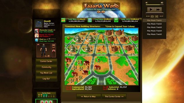 Fasaria World Online Screenshot