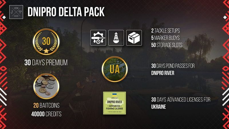 Fishing Planet: Dnipro Delta Pack screenshot