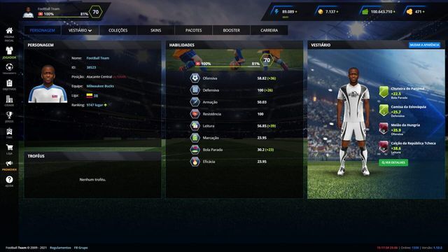 FootballTeam Screenshot
