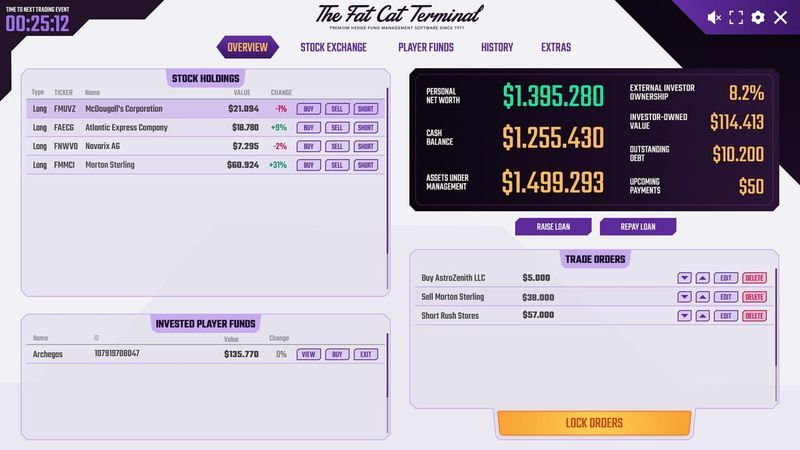 Hedge Fund Manager Simulator MMO cover