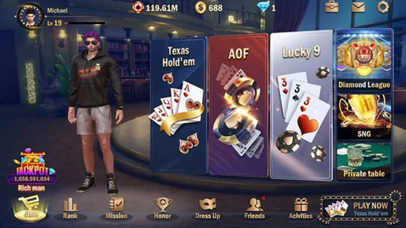 Hi Poker 3D: Texas Holdem screenshot