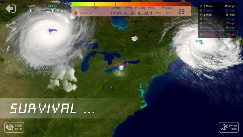 Hurricane.io Screenshot