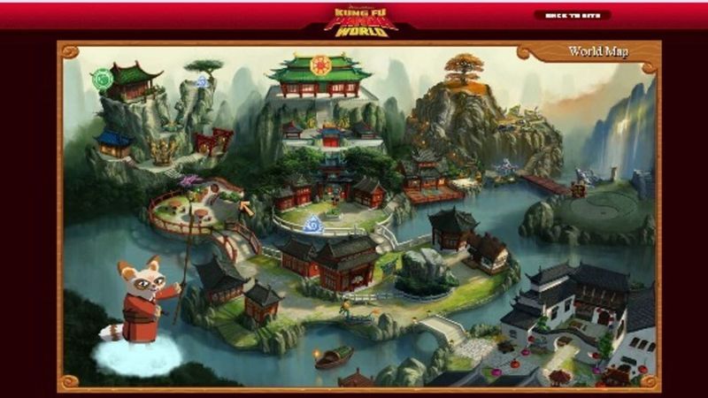 Kung Fu Panda World screenshot