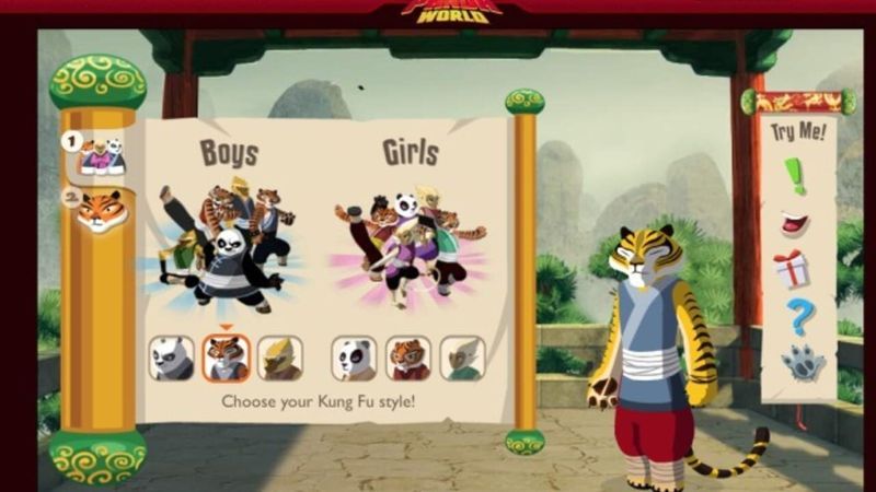 Kung Fu Panda World screenshot