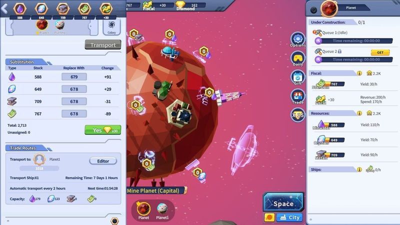 Let's Build Wonders: Galaxy — Star Trade Chamber Pass screenshot