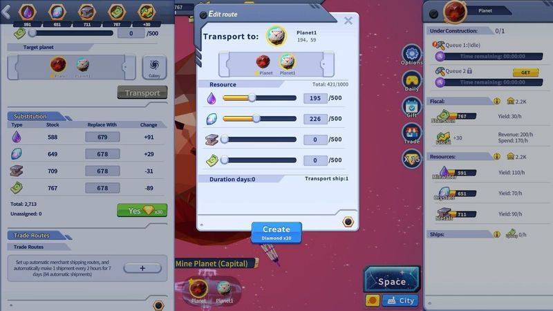 Let's Build Wonders: Galaxy — Star Trade Chamber Pass screenshot