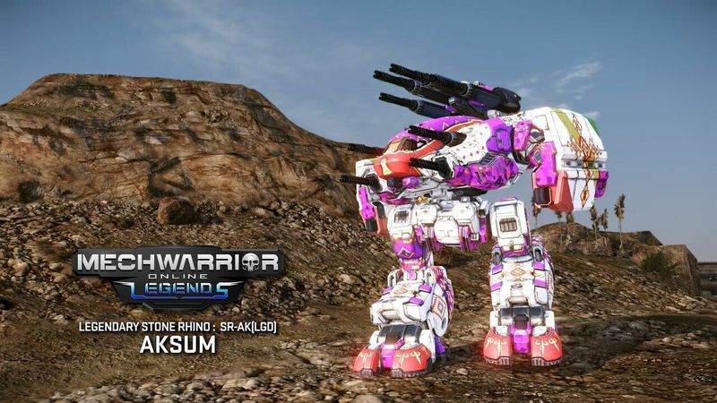 MechWarrior Online: Aksum Legendary Mech Pack screenshot