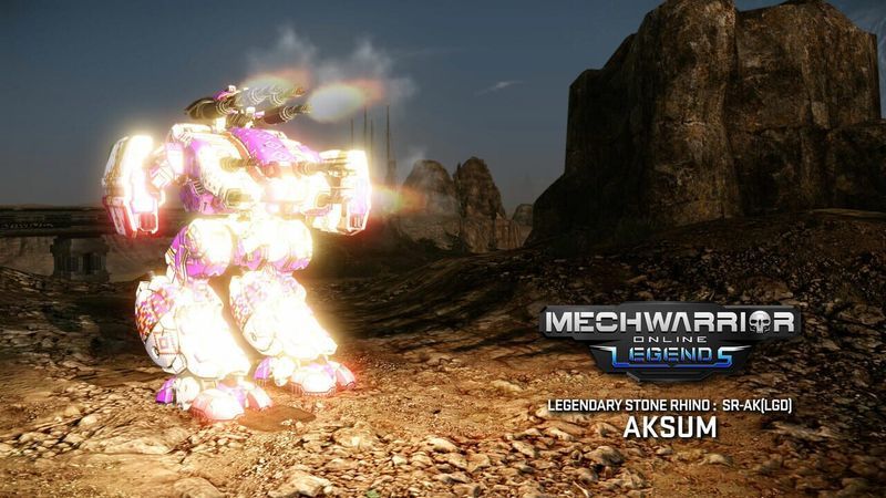 MechWarrior Online: Aksum Legendary Mech Pack screenshot