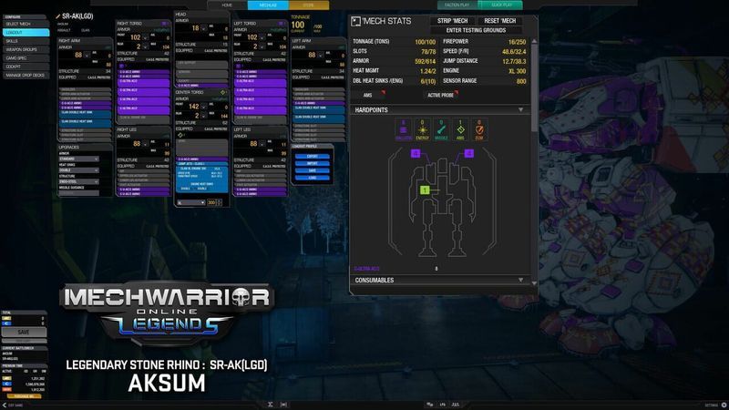 MechWarrior Online: Aksum Legendary Mech Pack screenshot