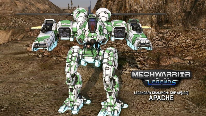 MechWarrior Online: Apache Legendary Mech Pack screenshot