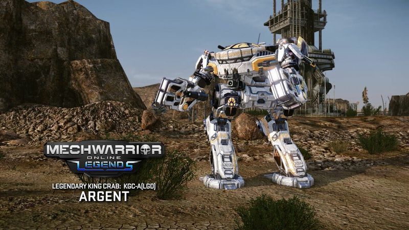 MechWarrior Online: Argent Legendary Mech Pack screenshot