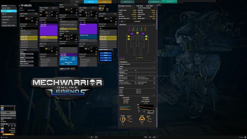 MechWarrior Online: Arges Legendary Mech Pack screenshot