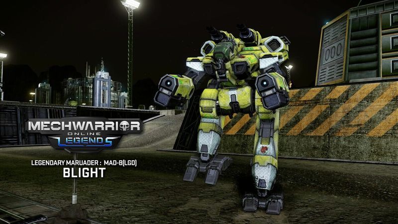 MechWarrior Online: Blight Legendary Mech Pack screenshot