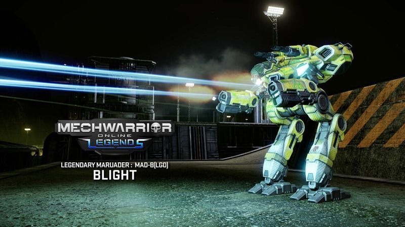 MechWarrior Online: Blight Legendary Mech Pack screenshot