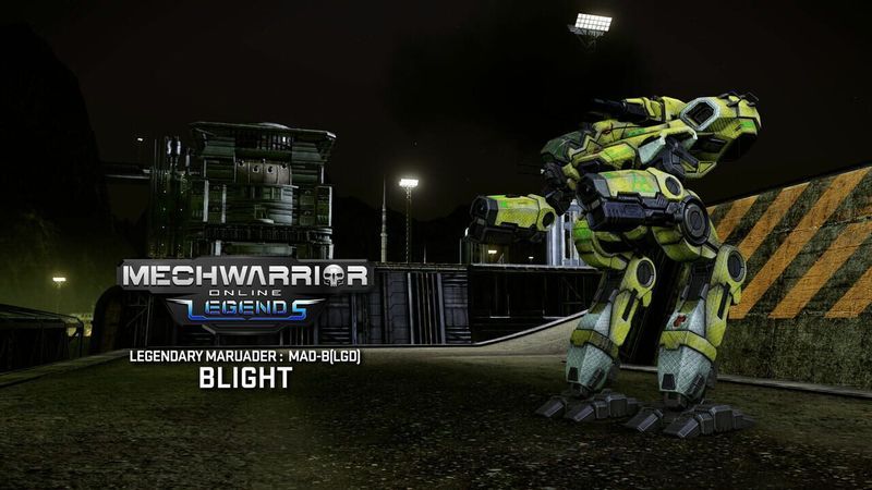 MechWarrior Online: Blight Legendary Mech Pack screenshot