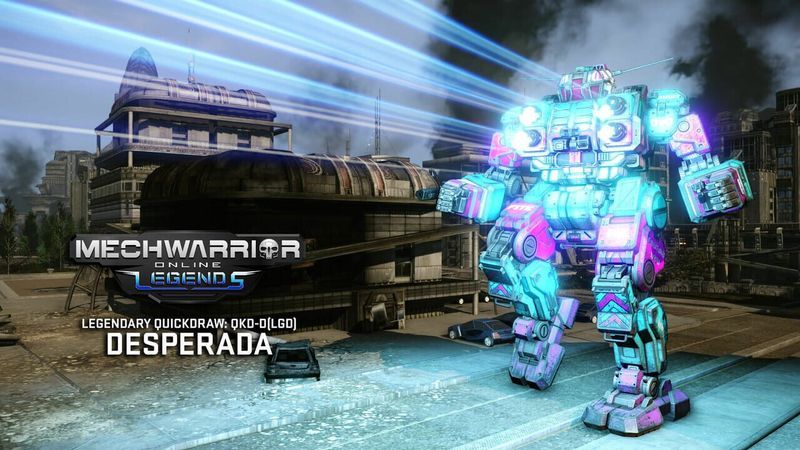MechWarrior Online: Desperada Legendary Mech Pack screenshot