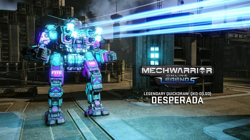 MechWarrior Online: Desperada Legendary Mech Pack screenshot