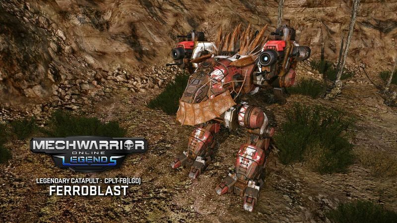 MechWarrior Online: Ferroblast Legendary Mech Pack screenshot